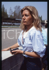 35mm vintage slide* 1990 ca GP MONZA - Patricia PILCHARD