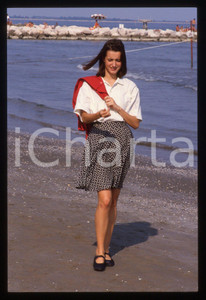 35mm vintage slide* 1988 FESTIVAL VENEZIA - Sandrine DUMAS (12)