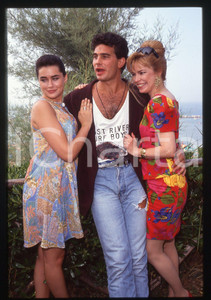 35mm vintage slide* 1991 GABICCE MARE Richard STEINMETZ Rena SOFER Linda COOK 5