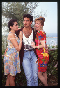 35mm vintage slide* 1991 GABICCE MARE Richard STEINMETZ Rena SOFER Linda COOK 9