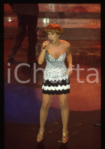 35mm vintage slide* 1991 FESTIVAL SANREMO - Stefania LA FAUCI (19)