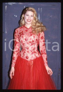 35mm vintage slide* 1995 ca TV ITALY - COSTUME Wendy WINDHAM American actress 40