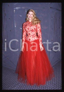 35mm vintage slide* 1995 ca TV ITALY - COSTUME Wendy WINDHAM American actress 41