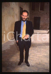 35mm vintage slide* 1996 PALERMO Italian magistrate Antonio INGROIA Portrait 22