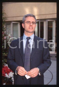 35mm vintage slide* 1999 ca CDB WEB TECH Spa Portrait of Carlo PIRZIO-BIROLI 12