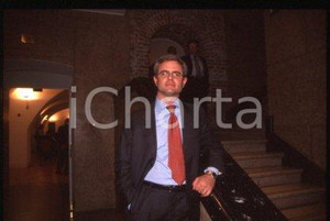 35mm vintage slide* 1999 ca CDB WEB TECH Spa Portrait of Carlo PIRZIO-BIROLI 25
