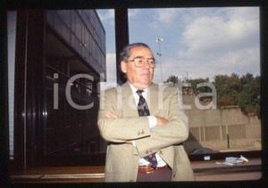 35mm vintage slide* 1983 ca ITALY - INDUSTRY Engineer Pilade RIELLO Portrait 24