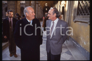 35mm vintage slide* 1993 ca ITALY Biologist Giorgio TECCE & Carmelo CARUSO 20