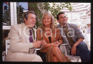 35mm vintage slide* 1989 CANNES Festival Marina VLADY Marcello MASTROIANNI (19)