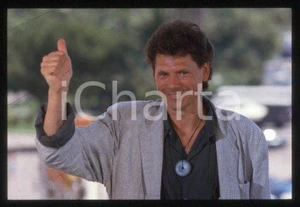 35mm vintage slide* 1983 CANNES - "A MEDIEVAL ODYSSEY" Actor Bruce LYONS (8)
