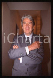 35mm vintage slide* 1990 ca ITALY Portrait of politician Massimo TEODORI (20)