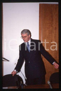 35mm vintage slide* 1990 ca UK Prime Minister British politician John MAJOR 10