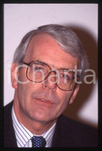 35mm vintage slide* 1990 ca UK Prime Minister British politician John MAJOR 12
