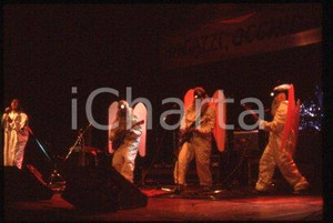 Leo ACRILICO - FANALE Band on a stage Rock 'n Roll 1992 ca *35mm vintage slide 2