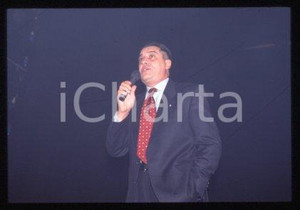Fausto TERENZI - MILAN Italian radio host 1990 ca *35 mm vintage slide (2)
