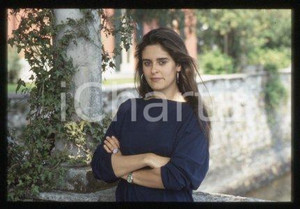 Domitilla CALAMAI ITALIA Ritratto della scrittrice 1987 * 35 mm vintage slide 4