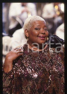 Bertice READING - MUSIC Show Actress & singer 1987 ca * 35 mm vintage slide 30