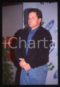 Roger CLINTON - SANREMO American actor & musician 1999 * 35 mm vintage slide 8