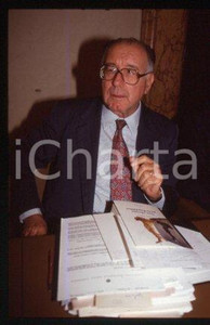 Leopoldo ELIA - POLITICS Member of the Senate 1990 ca * 35 mm vintage slide 2