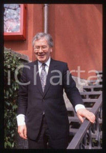 Mervyn KING MILAN Economist of THE BANK OF ENGLAND 1990 ca *35mm vintage slide 8