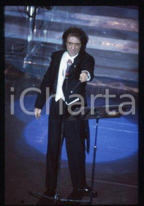 Gianni MAZZA - SANREMO "IL LAZZO" Composer & singer 1991 * 35 mm vintage slide 4