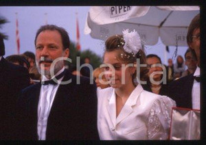 Chris MENGES & Jodhi MAY - CANNES Film Festival 1988 * 35 mm vintage slide 15