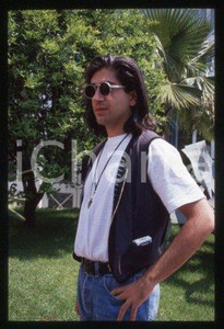 Alek KESHISHIAN - CINEMA Film director Portrait 1991 ca * 35 mm vintage slide 18