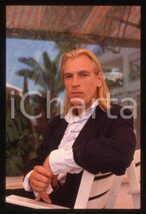 Julian SANDS CANNES Film Festival Portrait of actor 1990 * 35mm vintage slide 36