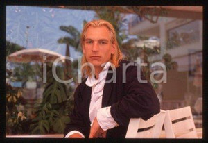 Julian SANDS CANNES Film Festival Portrait of actor 1990 * 35mm vintage slide 49