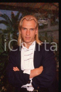 Julian SANDS CANNES Film Festival Portrait of actor 1990 * 35mm vintage slide 56