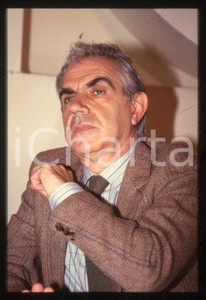 Mario TRONTI - ITALY Portrait of member of the PCI 1989 ca *35mm vintage slide 3
