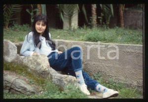 Antonella RUGGIERO - MUSICA Ritratto della cantante 1985 * 35mm vintage slide 28