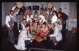 TROPICANA DE CUBA Cabaret CARIBBEAN SHOW members 1993 ca * 35mm vintage slide 13