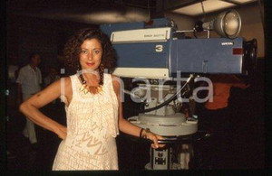 Lella ARTESI RAI UNO "Italia mia" Regista televisiva 1986 * 35mm vintage slide 1