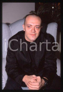 Max PEZZALI - ITALY Singer-songwriter of 883 group 1998 * 35 mm vintage slide 16