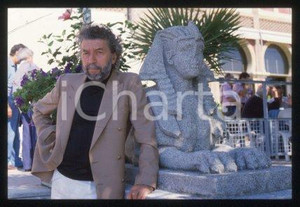 Alain ROBBE-GRILLET VENICE French writer Portrait 1983 ca *35mm vintage slide 20