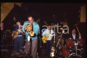 Jimmy OWENS - MUSIC American jazz trumpeter 1990 ca * 35 mm vintage slide 16