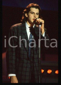 Ivano CALCAGNO - ITALY Singer-songwriter 1986 ca * 35 mm vintage slide 6