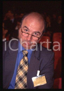Gianfranco PETRICCA ITALY Portrait of politician 1995 ca * 35mm vintage slide 12
