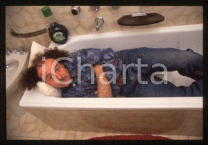 Enio DROVANDI - CINEMA Italian comic actor 1995 ca * 35 mm vintage slide 15
