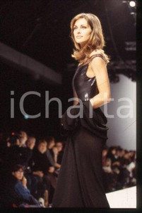 Tasha De VASCONCELOS - MILAN Fashion ROCCO BAROCCO 1998 * 35 mm vintage slide 6