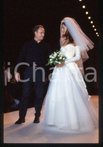 Tasha De VASCONCELOS - MILAN Fashion ROCCO BAROCCO 1998 * 35 mm vintage slide 24