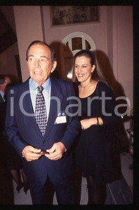 35mm vintage slide* 1997 ITALY Christiaan BARNARD cardiac surgeon and wife (18)