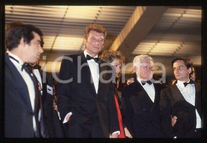 35mm vintage slide* 1988 ca FRANCE Johnny HALLYDAY French singer (14)