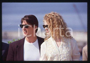 35mm vintage slide* 1992 CANNES Tom CRUISE & Nicole KIDMAN - "FAR AND AWAY" (68)