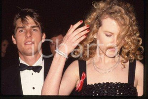 35mm vintage slide* 1992 LOS ANGELES - AWARDS Tom CRUISE & Nicole KIDMAN (310)