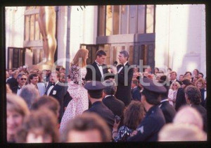 35mm vintage slide* 1989 HOLLYWOOD Tom CRUISE & Mimi ROGERS (404)