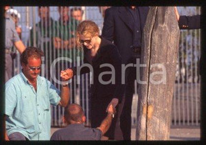 35mm vintage slide* 1996 VENICE FILM FESTIVAL Nicole KIDMAN Boat trip (426)