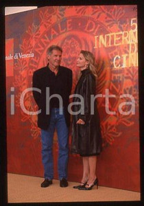 35mm vintage slide* 2000 VENICE Festival Michelle PFEIFFER Harrison FORD (44)