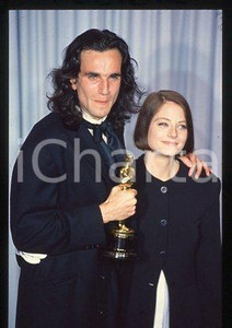 35mm vintage slide* 1990 62nd ACADEMY AWARDS Daniel DAY-LEWIS, Jodie FOSTER (24)